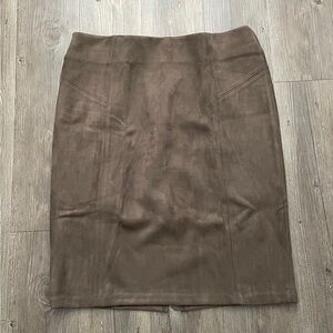 Marc New York Microsuede Skirt